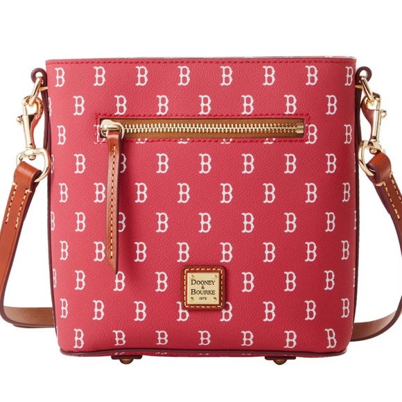 Dooney & Bourke Women's Boston Red Sox ⚾️Signature Small Zip - Picture 2 of 12